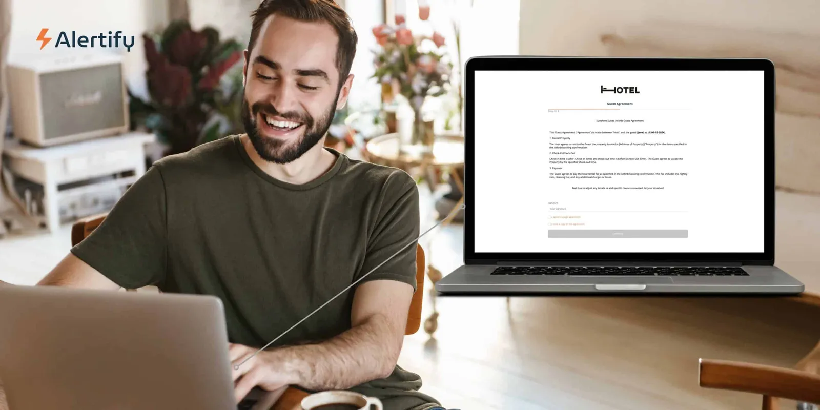 Een compleet digitaal huurcontract voor vakantiewoningen opstellen: belangrijke onderdelen + gratis template
