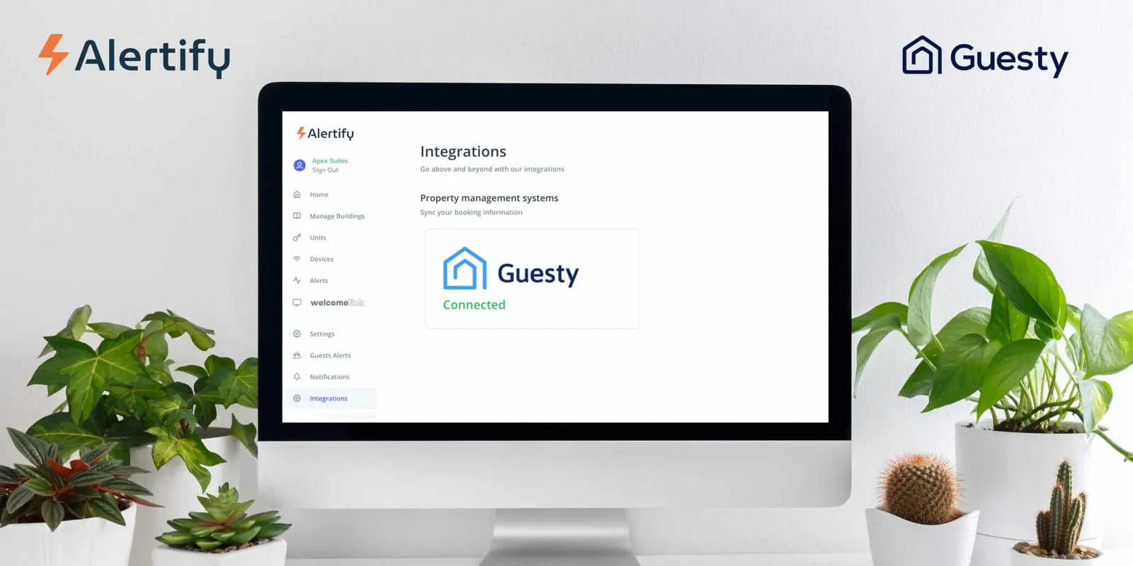 Guesty Alertify integratie