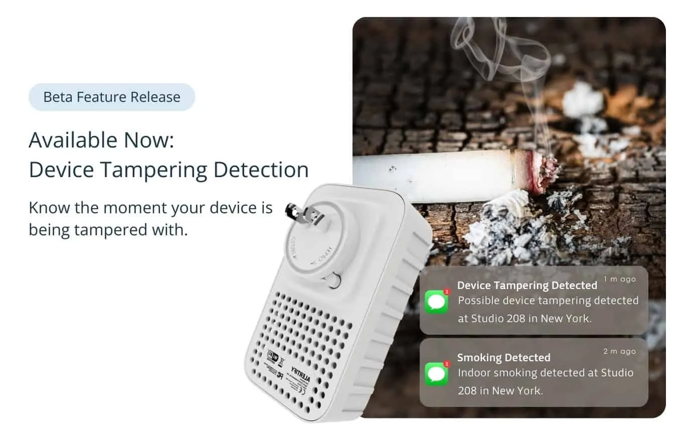 Alertify introduceert nieuwe tamperdetectie-functie