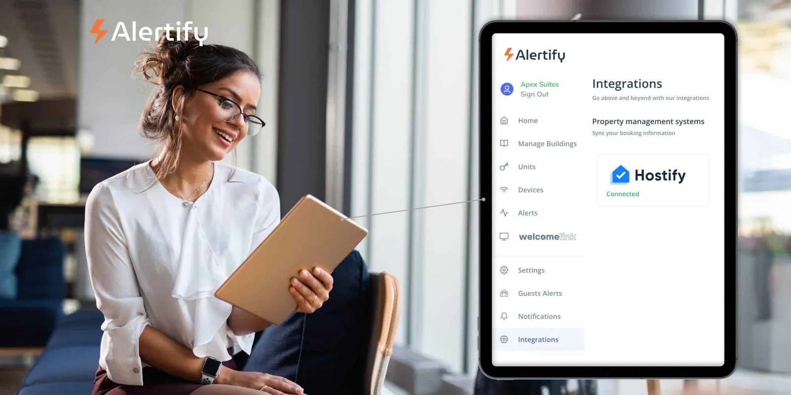 De naadloze integratie van Alertify met Hostify
