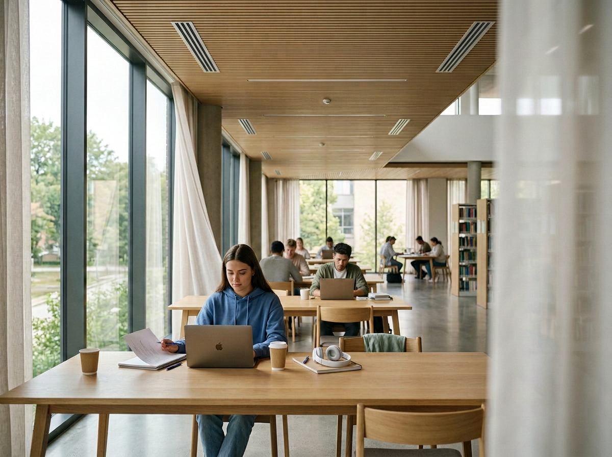 Luchtkwaliteitsmonitoring in klaslokalen en studentenhuizen